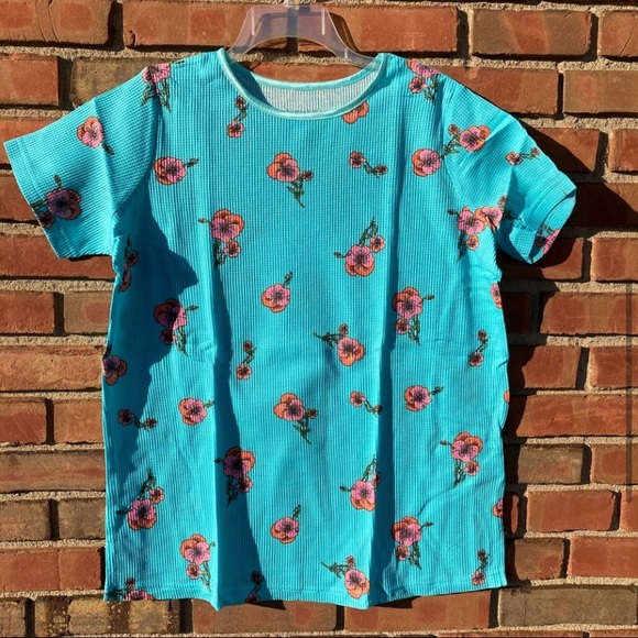 14/16 1X Woman Within Short Sleeve Waffle Thermals Bundle - Picture 4 of 12